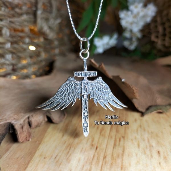 Espada Alada del Arcángel San Miguel - Plata 925