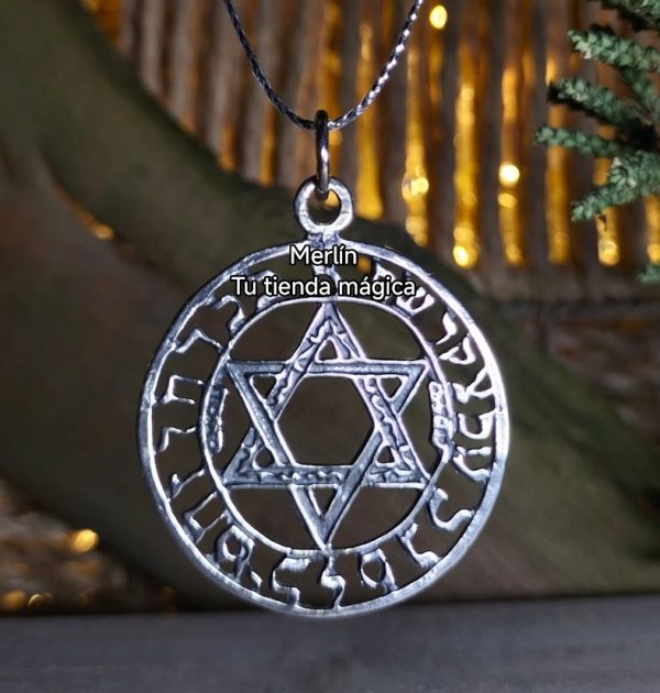 Sello de Salomón - Estrella de David - Plata de Ley 925