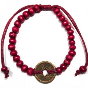 Pulsera Feng- Shui de la Buena Suerte - Roja