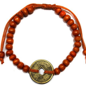 Pulsera Feng- Shui de la Buena Suerte - Naranja
